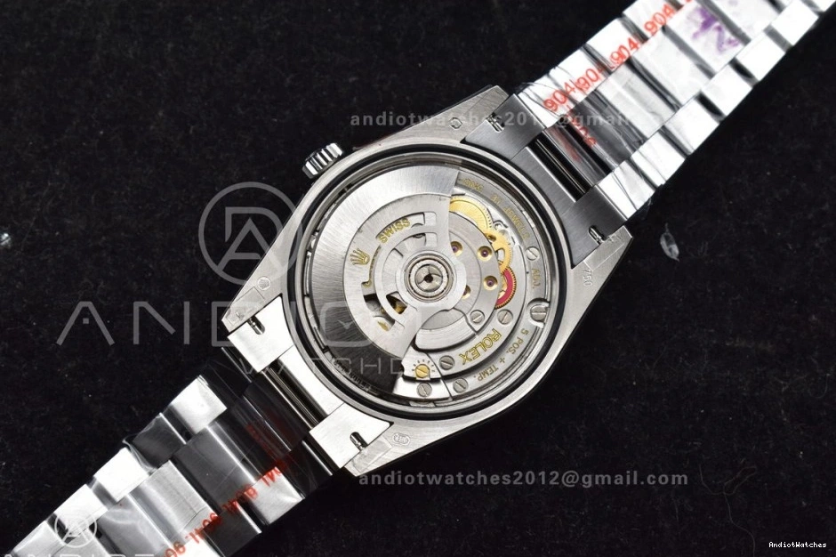 Diamond Dial 904L Bracelet Blue (Gain 36 Edition QF V5 vr3255 677 SS DayDate on Best President FlexibleFit Weight) Steel 0121